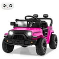 thumbnail image 1 of Costway 12V Kids Ride on Truck Car Battery Powered Electric Vehicle with Remote Control Pink, 1 of 10
