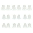 thumbnail image 1 of Consejos de auriculares de silicona de triple flanja Uxcell bajo ruido S/M/L 9 pares claros, 1 of 5