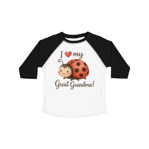 Inktastic I Love My Great Grandma Ladybug Boys or Girls Toddler T-Shirt