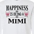 thumbnail image 4 of Inktastic Happiness is Being a Mimi with Butterflies Long Sleeve T-Shirt, 4 of 5
