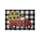 thumbnail image 1 of ¡Compre 2 y obtenga 3! Estera de comedor Rectangular con estampado de dibujos animados de Navidad, estera para taza de agua, estera de comedor bonita adecuada para colocar platos, 1 of 4
