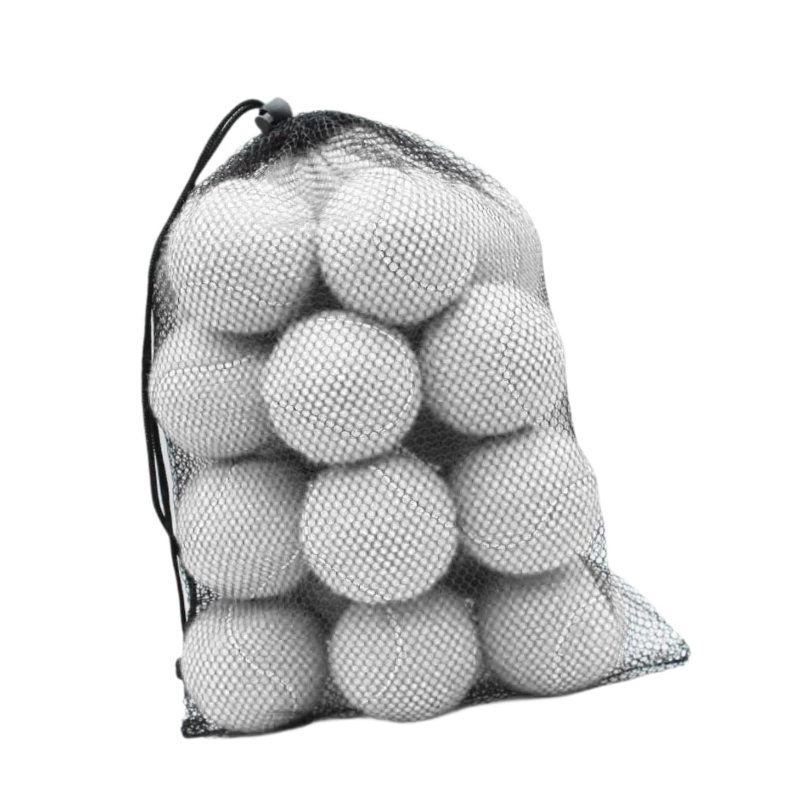 YANCAT 20 Pieces Tennis Balls 2.52" Dia for Activities Tennis Enthusiasts Beginners White