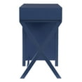 thumbnail image 3 of Posey Side Storage Desk, Navy, 3 of 8