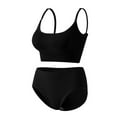 thumbnail image 4 of Gvmfive Women Sports Bras Set Seamless Bra Panty Active Underwear Set, 4 of 7