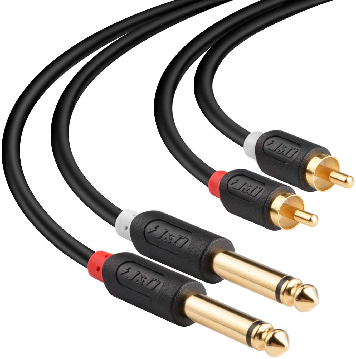 RCA To 3.5mm Audio Cable, Hannord 3.5mm Male To 2RCA Male RCA