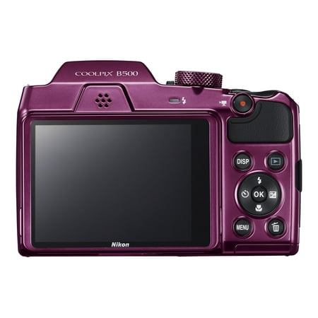 Nikon - COOLPIX B500 16.0-Megapixel Digital Camera - Plum