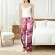 thumbnail image 4 of Balery Pink Glitter Heart Candy Pantalones de pijama para mujer, pijamas ultraligeros, pantalones de estar por casa-Small, 4 of 6