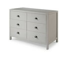 thumbnail image 5 of Camaflexi Hampton Six Drawer Dresser - Coastal White Finish, 5 of 7