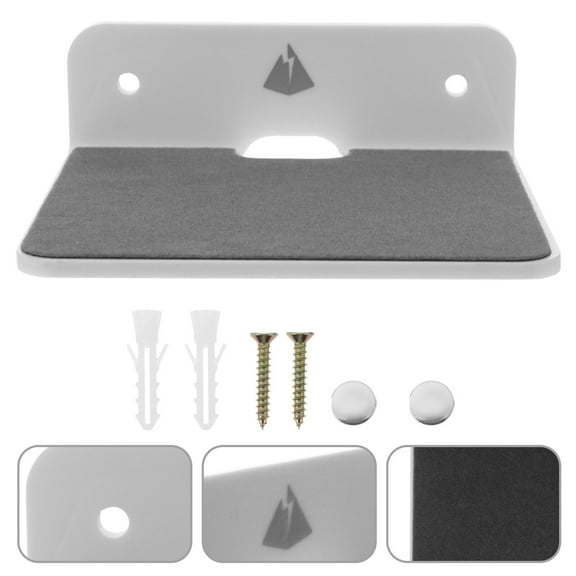 GOOHOCHY Floating Wall Shelf Acrylic Sundries Organizer for Bedroom Living-room Garage