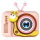 thumbnail image 1 of Cámara selfie para niños, videocámara portátil con pantalla IPS de 2,0 pulgadas, dibujos animados para niños y niñas, 1 of 7