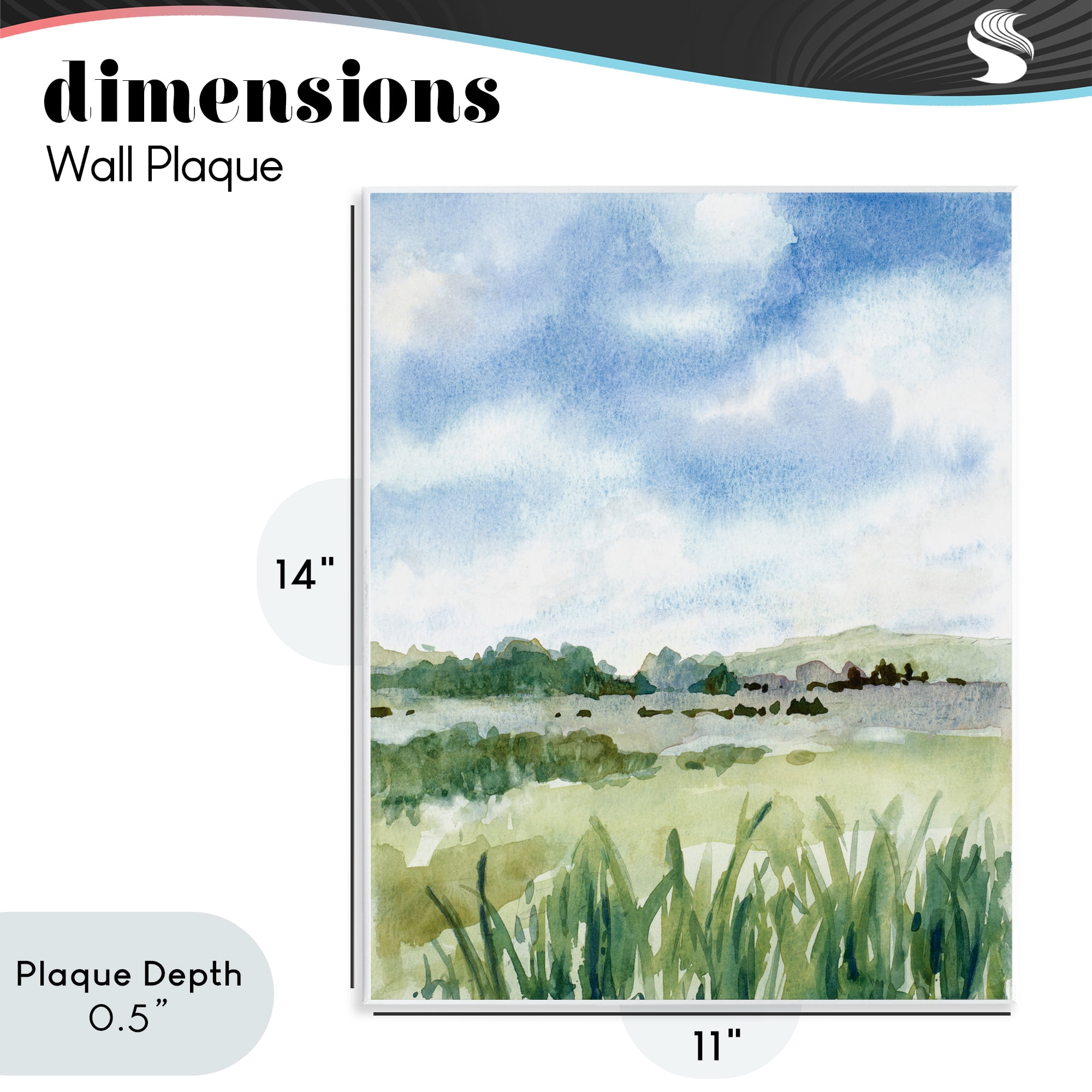 Stupell Industries Fresh Spring Morning Wall Plaque Art, design by Lanie Loreth