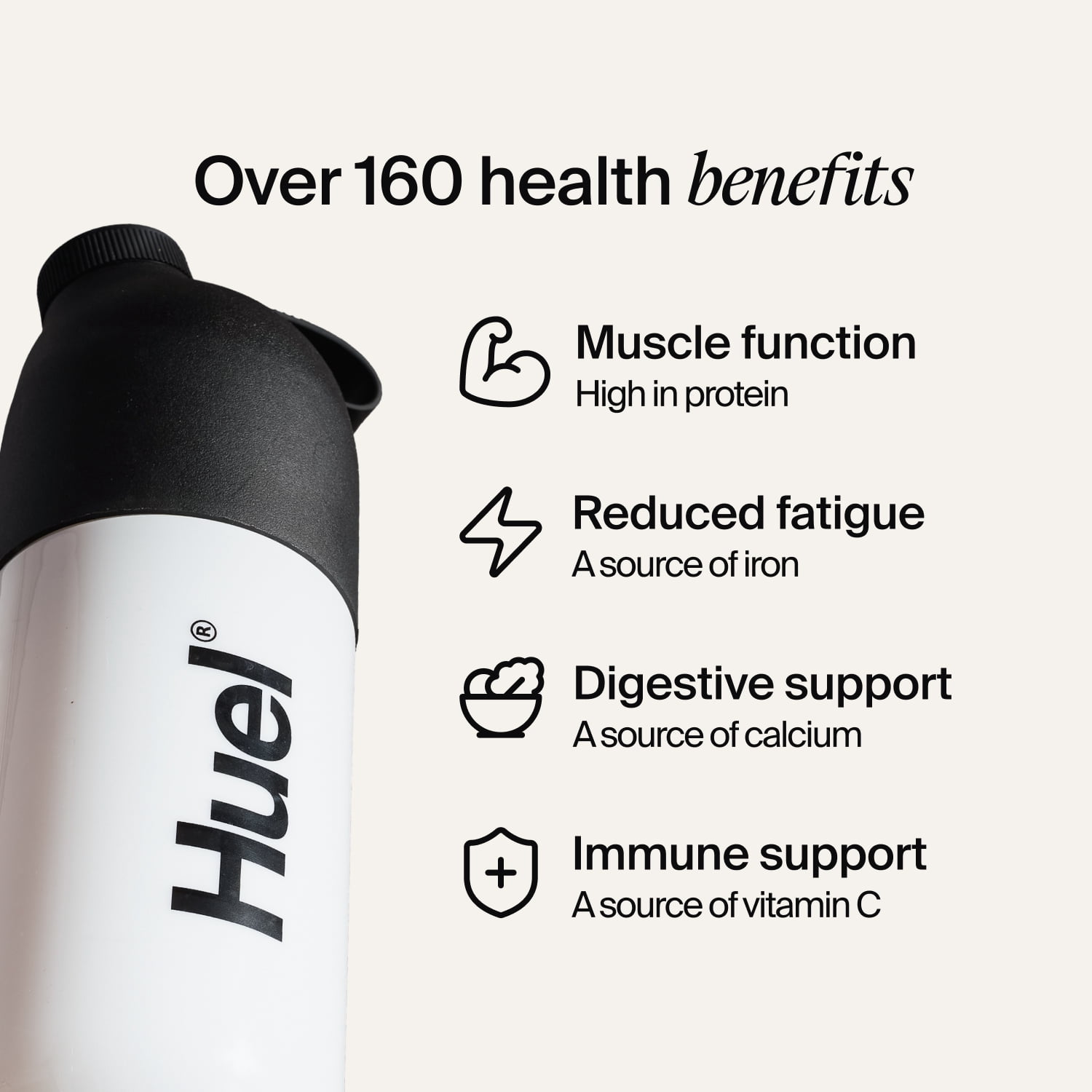 Huel Black Edition Chocolate 40g Meal Replacement Powder, 10 Servings