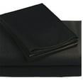 thumbnail image 6 of Crescent Bedding Hospital Twin Extra Long 100% Cotton Jersey Black Sheet Set - Soft and Comfy Twin XL, 6 of 6