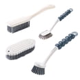 thumbnail image 1 of Toystoory Cepillo de limpieza para encimera de fregadero de 4 piezas con mango, cepillos flexibles multiusos, fregador de pared de suelo para inodoro de Suministros de limpieza para el hogar Toystoory HA066342-00, 1 of 6