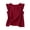 Wine plus size tank top a1, variant on SSZMDLB Women Plus Size Sleeveless Tank Top Round Neck Ruffle Hem Summer Casual Basic Tee Flowy Loose Fit Travel Vacation Outfits, White M