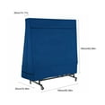 thumbnail image 4 of Funda para mesa de ping pong con 2 cremalleras, tela Oxford, azul oscuro, impermeable, plegable, funda para mesa de ping pong, 4 of 8