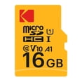 thumbnail image 1 of Tarjeta microSDHC KODAK 16 GB Clase 10 UHS-I U1 con adaptador, 1 of 2