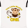 thumbnail image 3 of Inktastic Little Monkey 1st Birthday Boy Gift Baby Boy or Baby Girl Bodysuit, 3 of 4