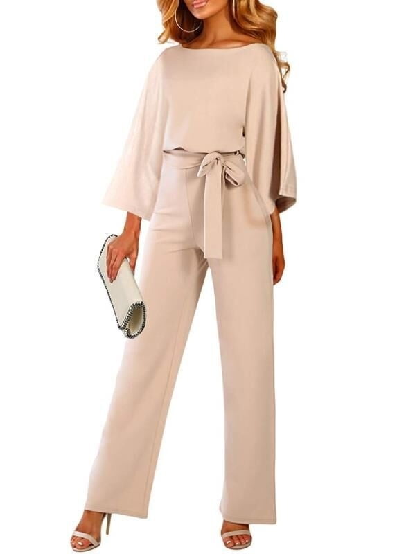 elegant long sleeve jumpsuit