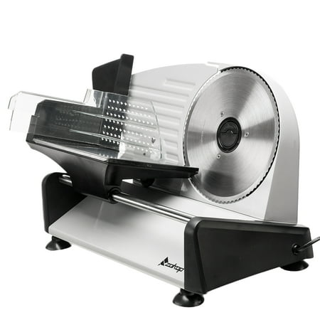 

Baytocare 7.5 Gear Electric Meat Cheese Bread Blade Stainless Steel Slicer Silver