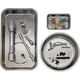 thumbnail image 5 of Soporte magnético para bandeja, 3 piezas, para tornillos, tuercas, pernos, piezas metálicas, imán Extra fuerte, bandeja engrosada, acero inoxidable, 5 of 5