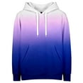 thumbnail image 4 of Hoodie Womens Colorful Hoodie Casual Long Sleeve Womens Pullover Sweatshirt Womens Soft Sweatshirt XL, 4 of 4