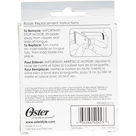 Oster Detachable Hair Trimmer Blade Size 3 75 For Classic 76