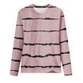 thumbnail image 4 of ICHUANYI Liquidación Jersey de Cuello Redondo Estampado para Mujer Manga Larga Informal para Mujer ICHUANYI WER202308252992, 4 of 4