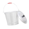 thumbnail image 3 of Accesorios de aluminio para Sauna doméstica, cubo con asa, tapa, cubo resistente Capacidad 13L, 3 of 8