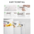 thumbnail image 5 of No Hook Shower Curtains with Snap in Liner, Spring Bee Wreath Waterproof Fabric Shower Curtain, Rustic Watercolor Flowers Double Layers & See-Through Top Window Bathroom Curtains 60''x72'', 5 of 6