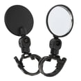 thumbnail image 1 of FONWILYO 2Pcs Black Handlebar Rearview Mirrors Adjustable Bike Mirrors for Road and Mountain Bikes, 1 of 8