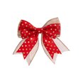 thumbnail image 2 of Christmas Tree Bows with Bells - Double Layer Decorative Bows for Gift Wrapping and Holiday Decor, 2 of 6