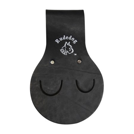 UPC: 0045635872134 | Rudedog Usa-3005 15 Oz Black Harness Leather Triple Erection Wrench Holder