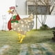 thumbnail image 4 of Pollo con bufanda, día festivo, patio al aire libre, arte, decorativa, adornos navideños, s de pollo para césped, jardín al - L L Baoblaze Figuras decorativas de patio, 4 of 7