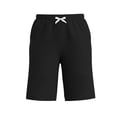 thumbnail image 6 of Summer Pants for Women,Womens Casual Summer Shorts Bermuda Wide Leg Knee Length Elastic Waisted Lightweight Comfy Lounge Short with Pocket, 6 of 7