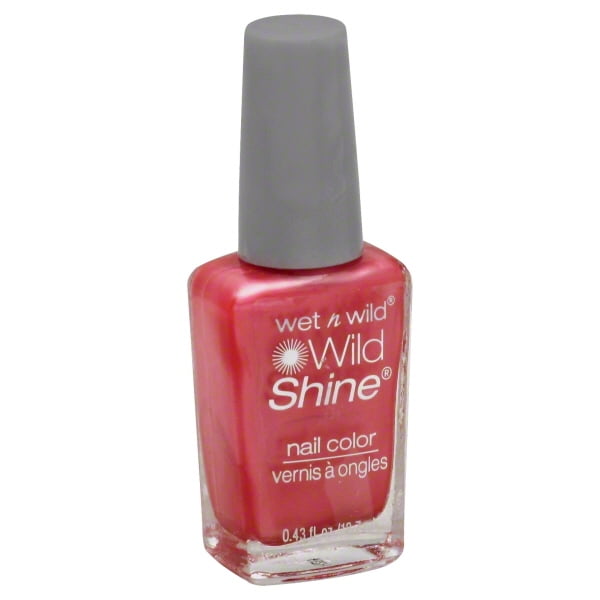wet n wild Wild Shine Nail Polish, 420B Lavender Pearlescent, 0.43 Fl
