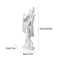 thumbnail image 3 of Estatua de resina del Señor Krishna de 24,5 cm con forma de flauta, 3 of 3