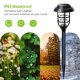 thumbnail image 6 of sruoe Solar Garden Lights, 4 PC Solar Lights Outdoor Decor, Solar Stake Lights, Solar Landscape Lights, Solar Lawn Ornaments, Flower Outdoor Lights for Yard Holiday Party Decoration, 6 of 7