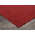 thumbnail image 6 of Garland Rug Palmer Plush Washable Classic Red Indoor Area Rug, 4' x 6', 6 of 6