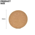 thumbnail image 2 of ACDANC 4PCS High Density Thick Round Cork Trivets for Hot Dishes,4 Inch Heat Resistant Cork Coaster Hot Pads,4"*4"*0.2", 2 of 7