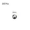 thumbnail image 2 of Unique Bargains Boules de Précision 3mm Diamètre 440C Acier Inoxydable G25 pour Roulements 200 Pack, 2 of 7
