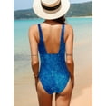 thumbnail image 7 of Jusfitsu Women's One Piece Athletic Swimsuits with Tummy Control (Women's), Size L, 7 of 7