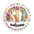 thumbnail image 1 of TIELUTT Easter Bunny Welcome Doormat Absorbent Non Durable Floormat Cute Soft Happy Easter Floormat Furry Area Rug Big Throw Blanket for Couch Blankets for Women Leaving Room Rug Carpet 8x10 Living R, 1 of 7