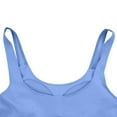 thumbnail image 6 of Weikingp Camisole Tops For Women Built In Bra Support Tank Tops For Women Tight Tank Tops For Women Women'S Tanks & Camis Shapewear Tank Tops For Women Blue L, 6 of 6