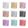 thumbnail image 2 of stanreset 10pcs Napkin Rhinestone Wedding Adornment Party Birthday Dinner Decor Golden 1Set, 2 of 6