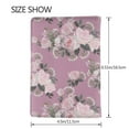 thumbnail image 3 of Pofeuu Rose Flowers Print Travel Document Organizer Passport Holder Men Women for Family (6.5 in x 4.5 in),Wallet Holder Credit Card Clutch Bag Case, 3 of 5