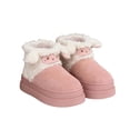 thumbnail image 2 of Aihuaihua Women's Cute Sheep Fuzzy Snow Boots, Winter Suede Ankle Booties with Warm Plush Lining Non- Sole Outdoor, 2 of 9