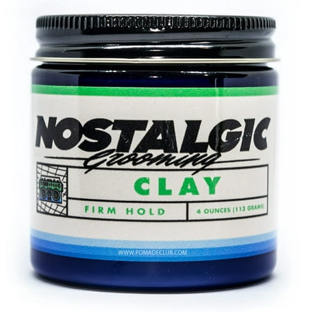 Nostalgic Grooming Redwood Water Based Clay (The Best Water Based Pomade)