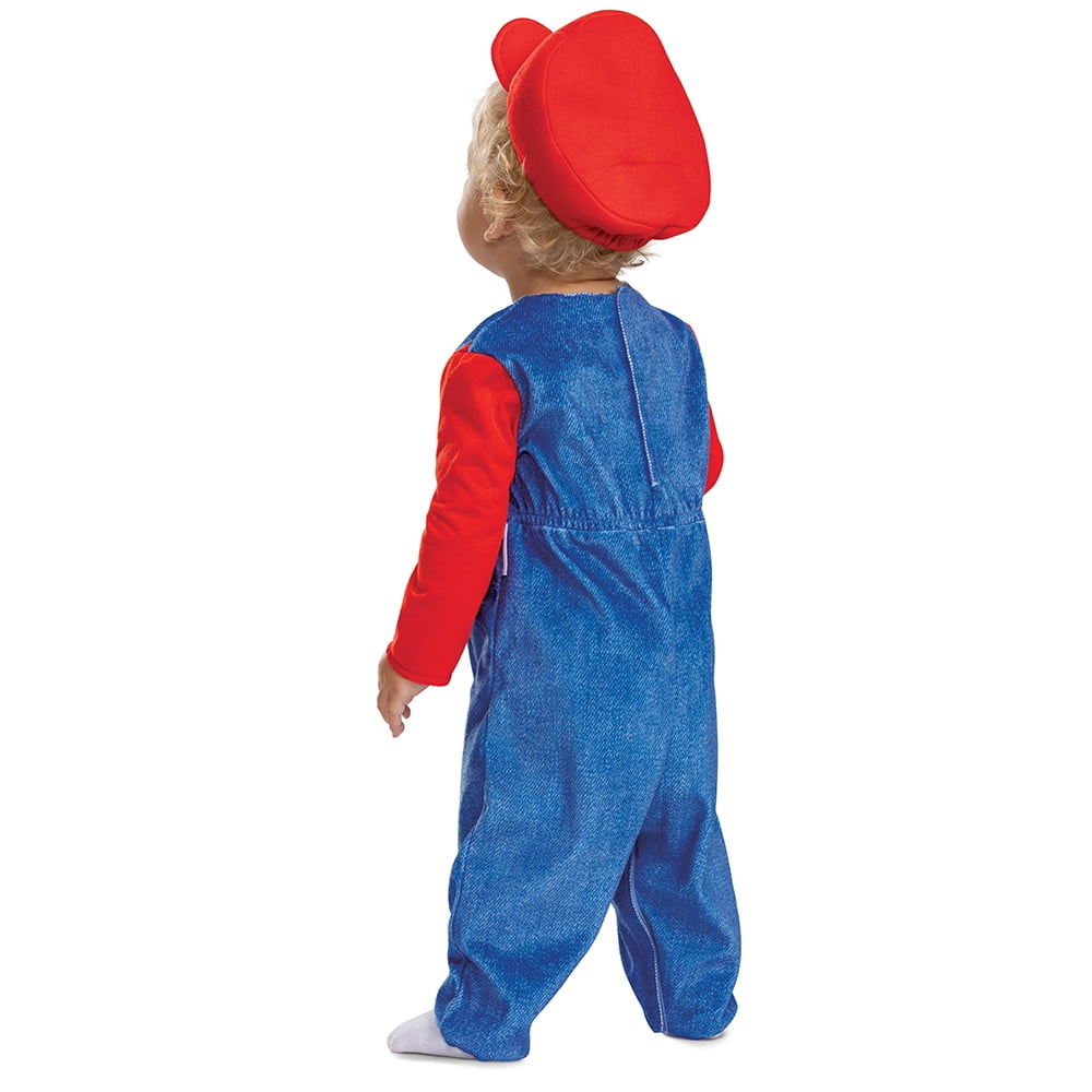Super Mario Brother Halloween Costume for Toddler, Size 3T- 4T, by Disguise