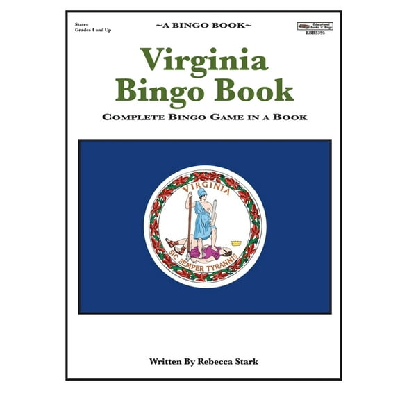 Virginia Bingo Book: Complete Bingo Game in a Book Paperback